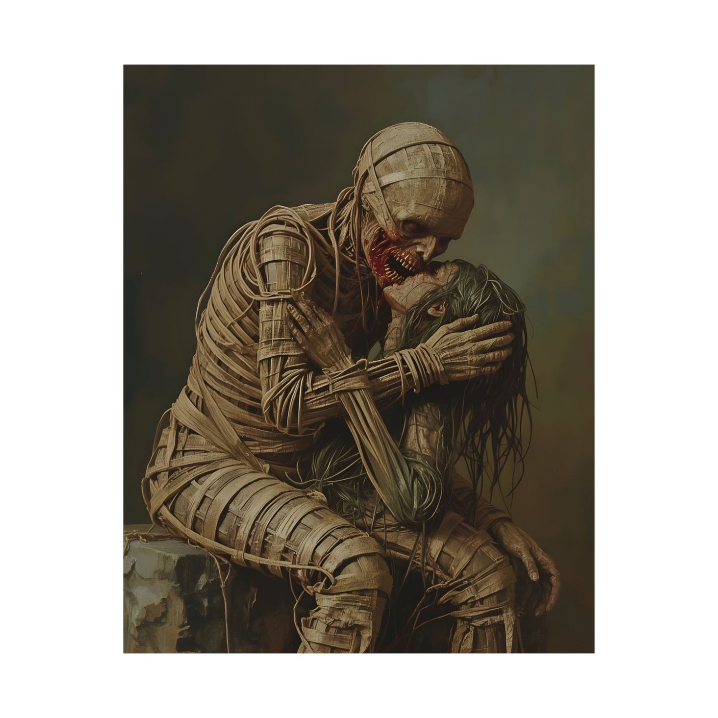 Till Death Do Us Part Vertical Posters - Dystopian Print